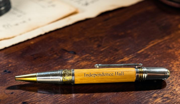 Independence Hall - HS Art Deco Ballpoint (CHRISTMAS IN JULY SPECIAL)