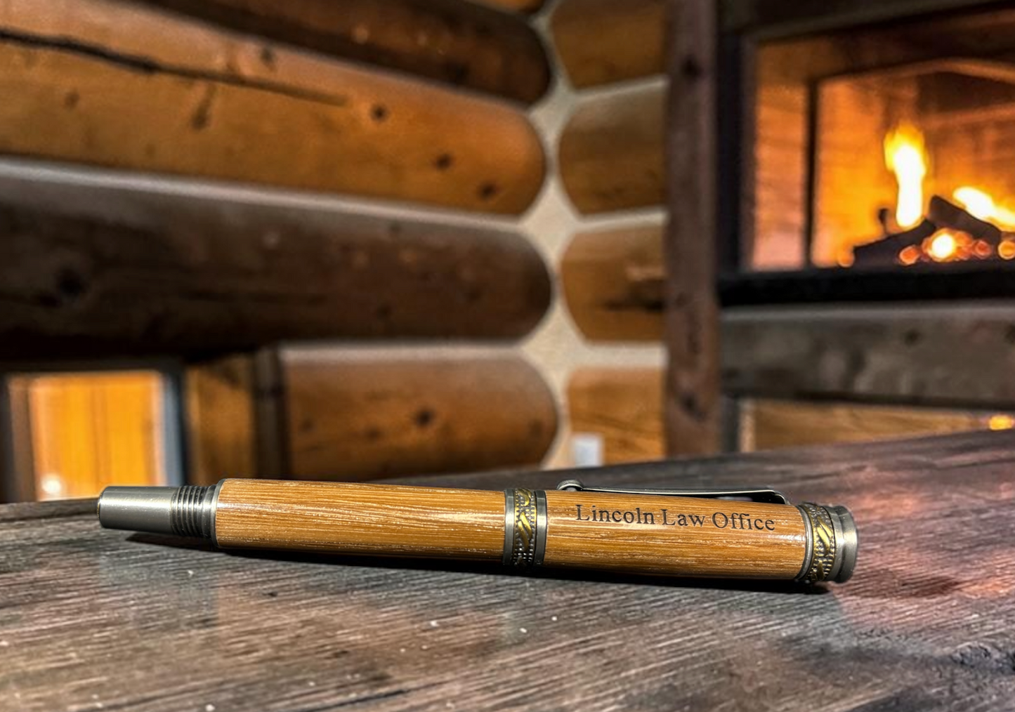 Abraham Lincoln Law Office - HS Elegant II Rollerball (Christmas in July Special)
