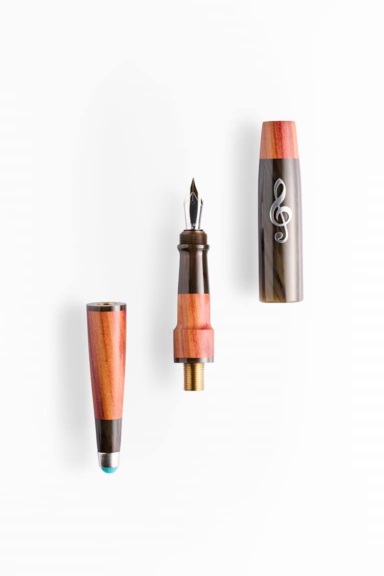 Thomas Jefferson Tulip Poplar Fountain Pen