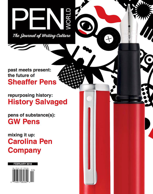 Garage Rock  -  Pen World Magazine Feb/March 2018