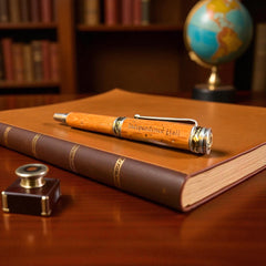 Independence Hall  - HS Elegant II Antique Brass and Pewter Rollerball