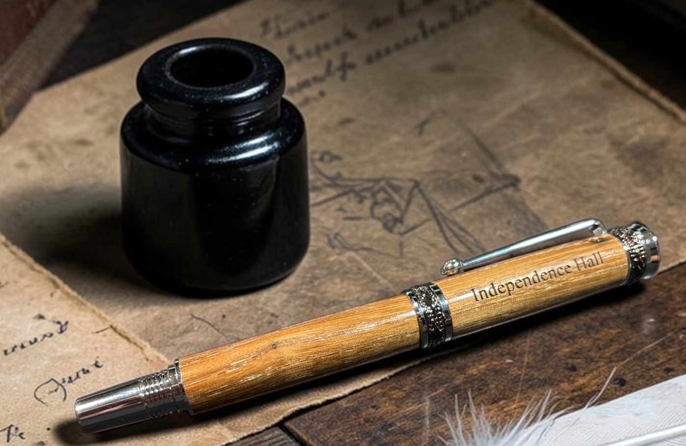 Independence Hall  - HS Elegant II Fountain Pen