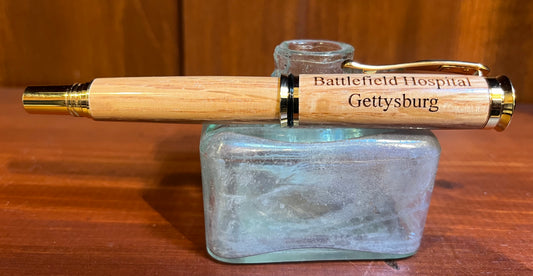 Gettysburg Union Battlefield Hospital - HS Retro Rollerball - Gold