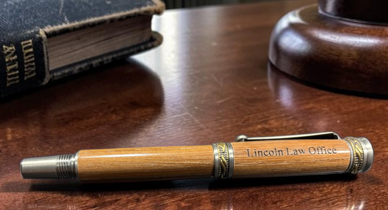 Abraham Lincoln Law Office - HS Elegant II Rollerball