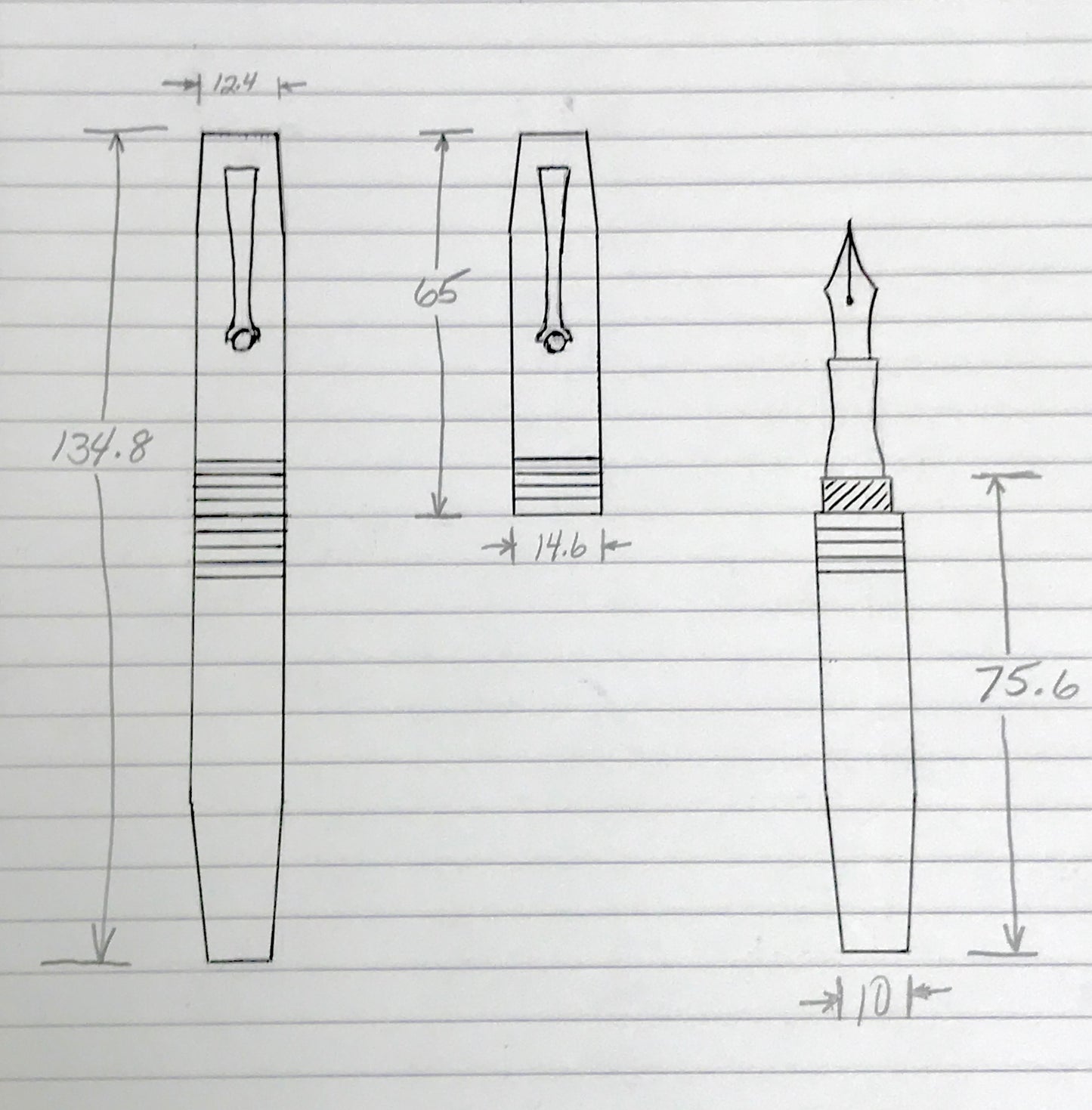 Independence Hall - 1st Edition Witness Wood® Fountain Pen