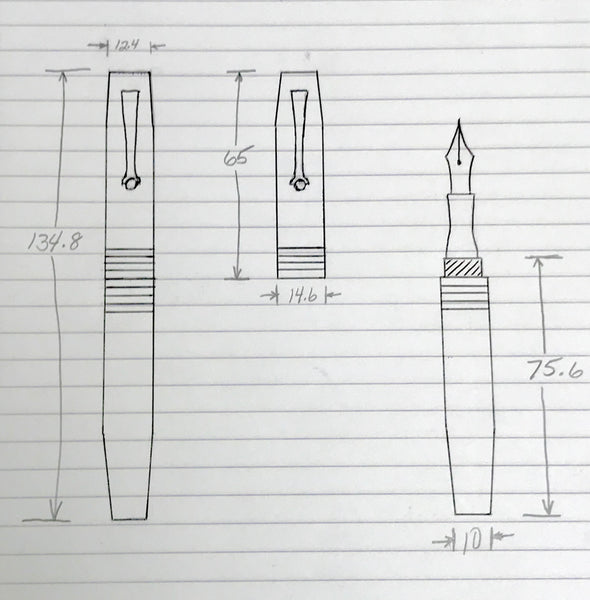 1st Edition Witness Wood® Fountain Pen