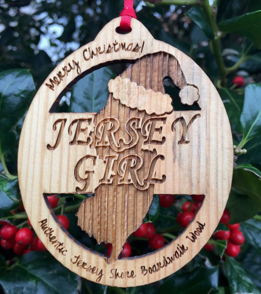 Jersey Girl Christmas Ornament