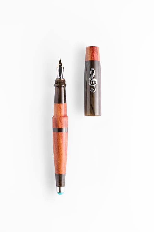 Thomas Jefferson Tulip Poplar Fountain Pen